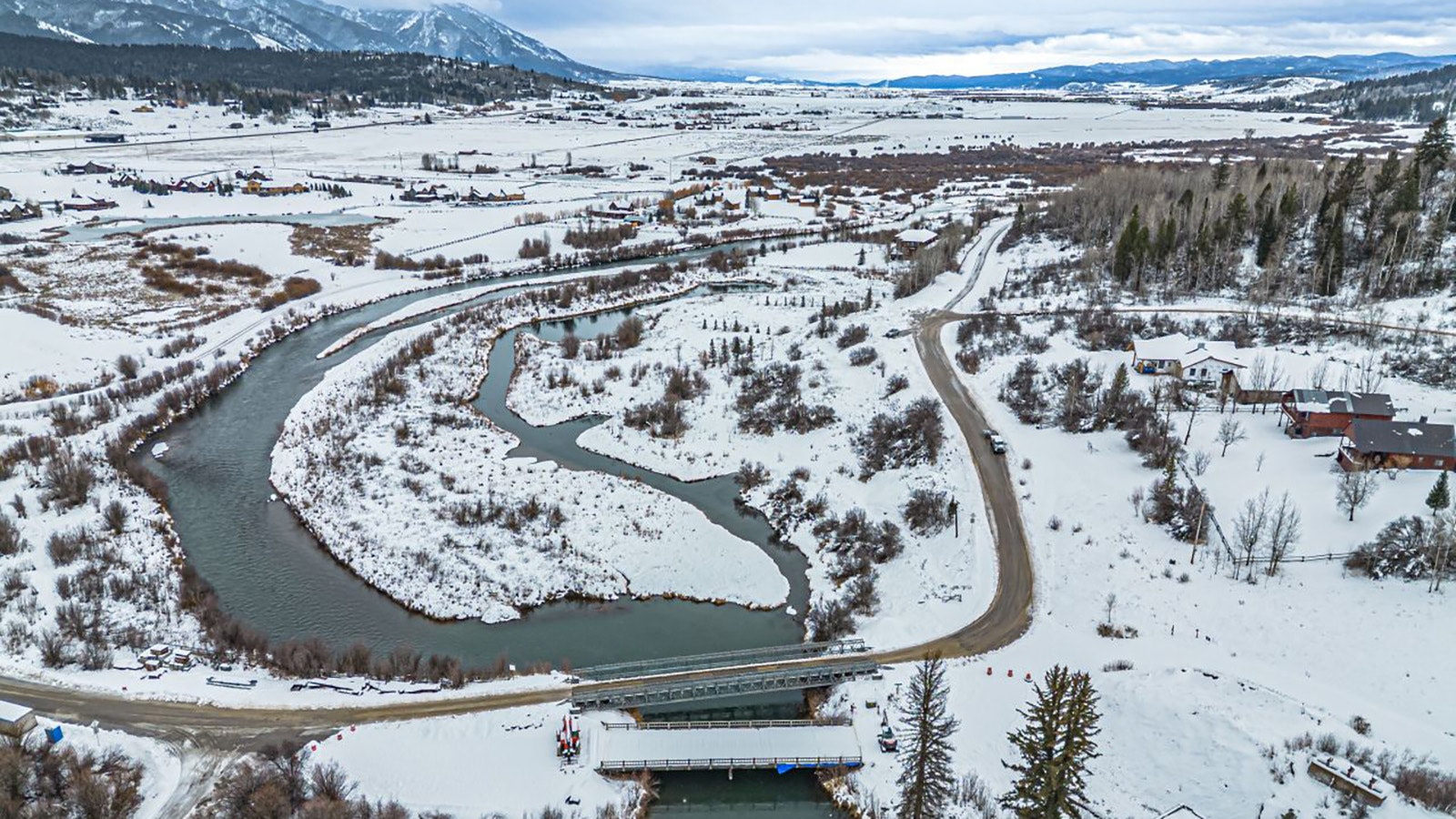 The County Road 104 bridge over the Salt River traces its design roots to World War II.