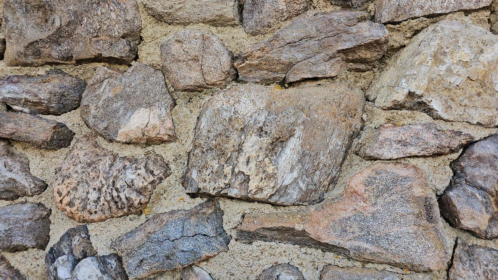 More than 6,000 dinsoaur bones were used to build the Fossil Cabin that's 5 miles from Medicine Bow. The building weighs more than 100,000 pounds.