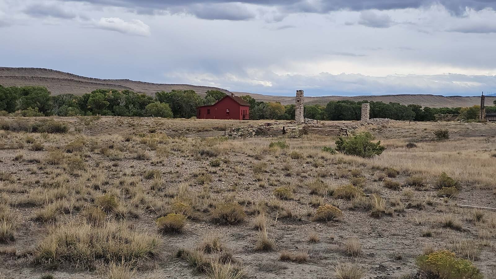 Fort Steele was among the many sights along the way during  the Alliance for Historic Wyoming's Lincoln Highway "Unbarred" tour.