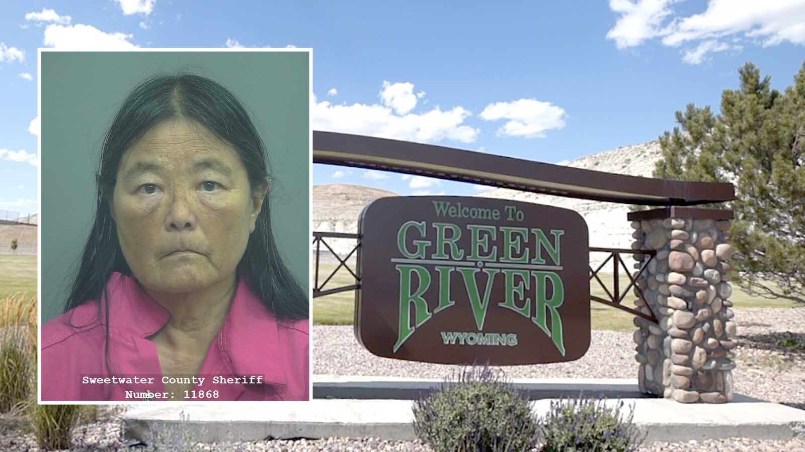 A Green River woman accused of killing her husband with a bottle of Baileys took what officials say appears to be an “intentional fall” last week from a second-level mezzanine in the jail. Linda Malone remains in a Salt Lake City hospital. 