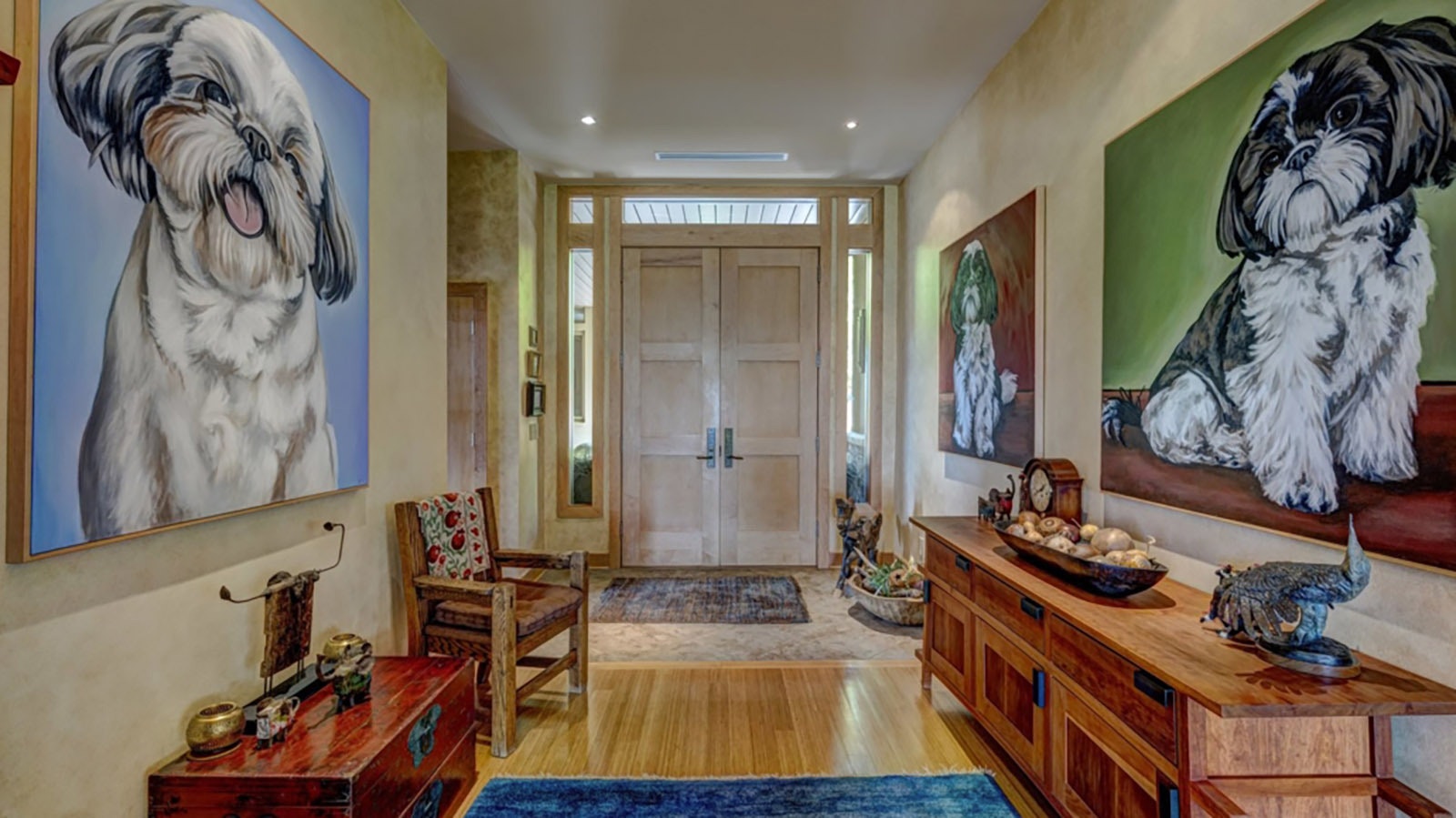 There’s nothing not to like about the fully automatic, 7,500-square-foot Lion Dog Estate in Sheridan, including a waterfall color-therapy tub. It’s unique, stuffed with gee-whiz features for sale, listing at $4.5 million.