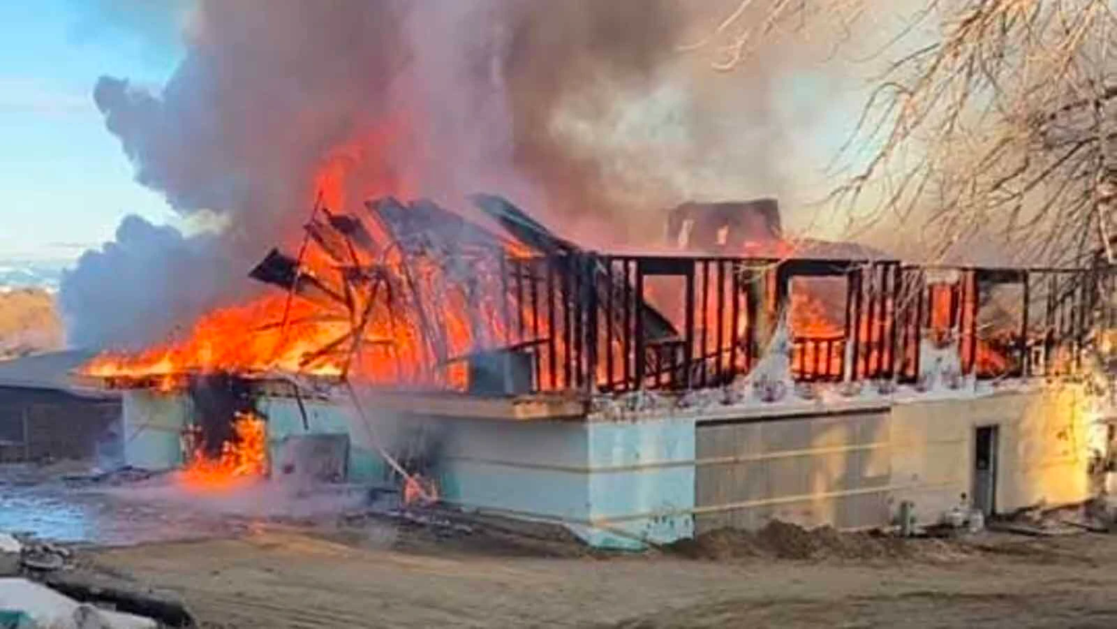 A fire destroyed the Little Acres Farm meat plant and dairy barn five years ago.