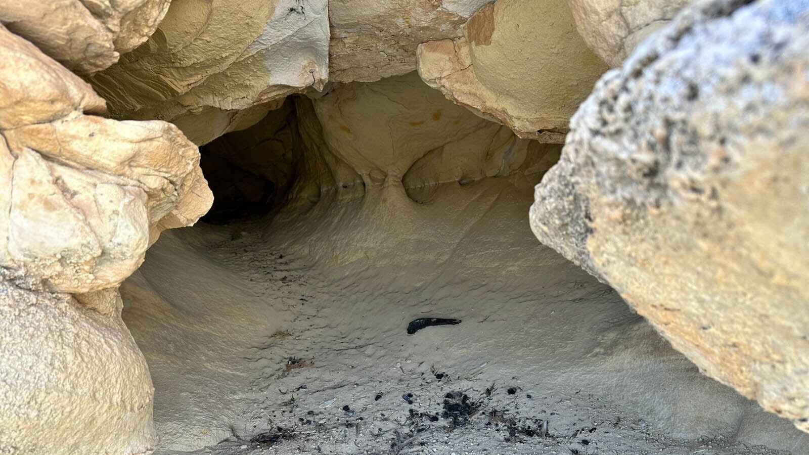 A cave in Wyoming's Pryor Mountains.