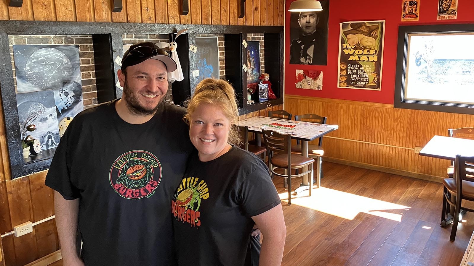 Trevor Woodward and Sarah Weikum launched “Little Shop of Burgers” in Casper in 2018 and are seeing success with their horror-themed restaurant.
