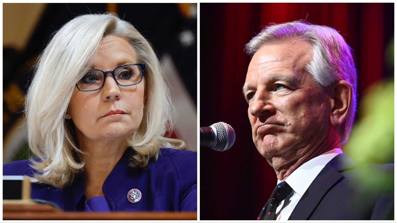 Liz Cheney and Tommy Tuberville 8 15 23