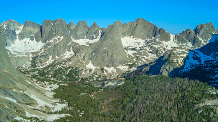 Lonesome Lake is one of Wyoming’s premiere hiking destinations, at the foot of the Cirque of Towers, at the southern end of the Wind River Range mountains.