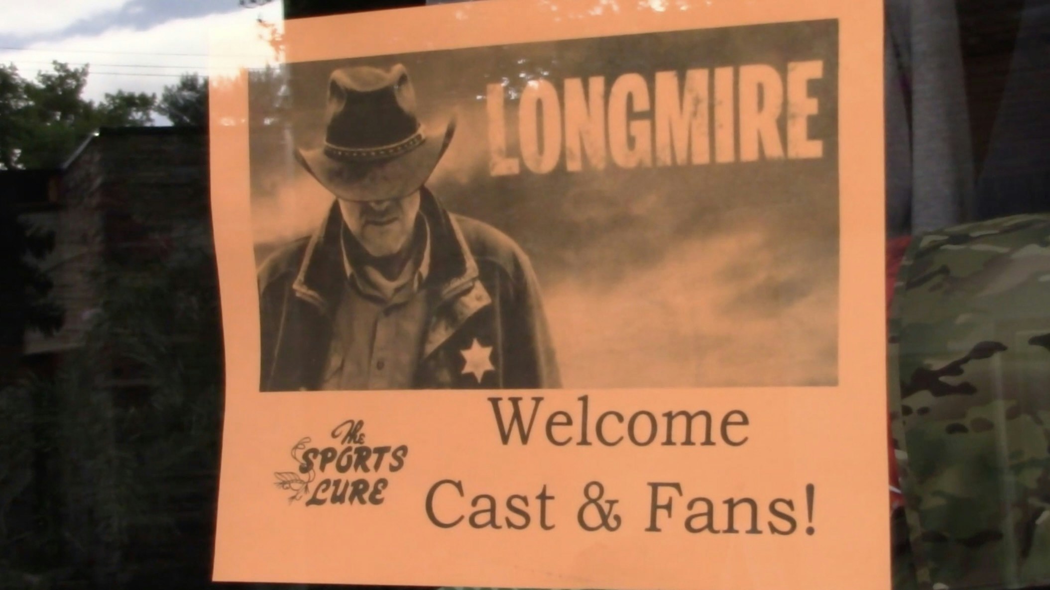Downtown Buffalo businesses show their support for Longmire Days.