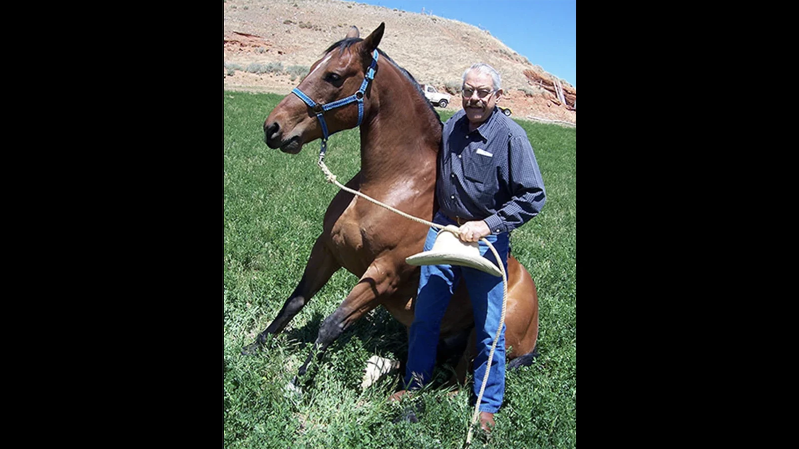 Jerry Kinkaid, now 91, was a kid 80 years ago when his dad tried to run a covered wagon camping trip from Wyoming to Montana. It didn't go well and they never did another one. But now decades later, a few photos from that trip have turned up in a thrift shop 1,200 miles away.