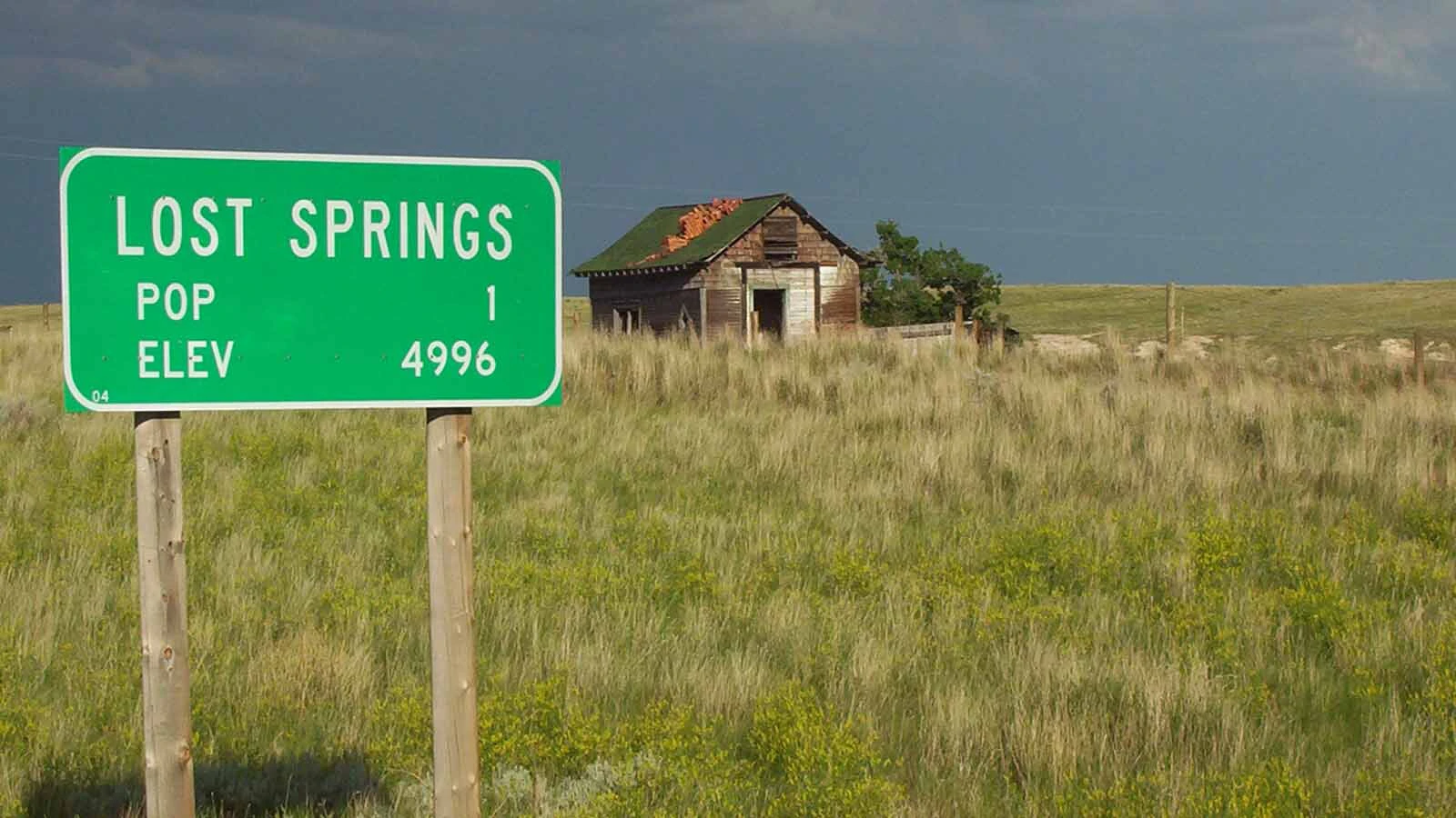 Jim Edwards was a familiar figure around Lost Springs, Wyoming, for many years in the early part of the past century.