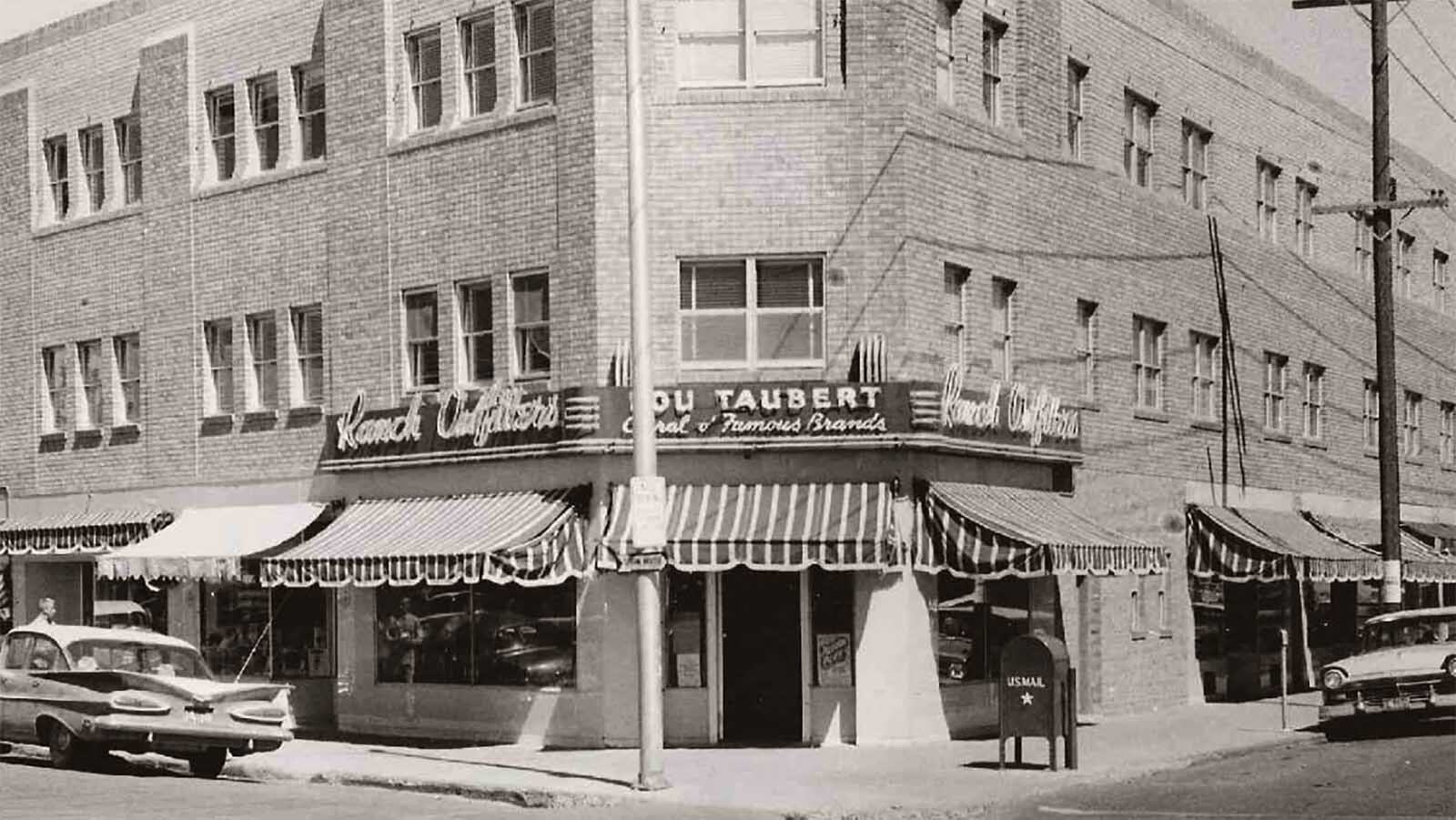 Iconic Western wear retailer Lou Taubert Ranch Outfitters opened in its downtown Casper location in 1947.