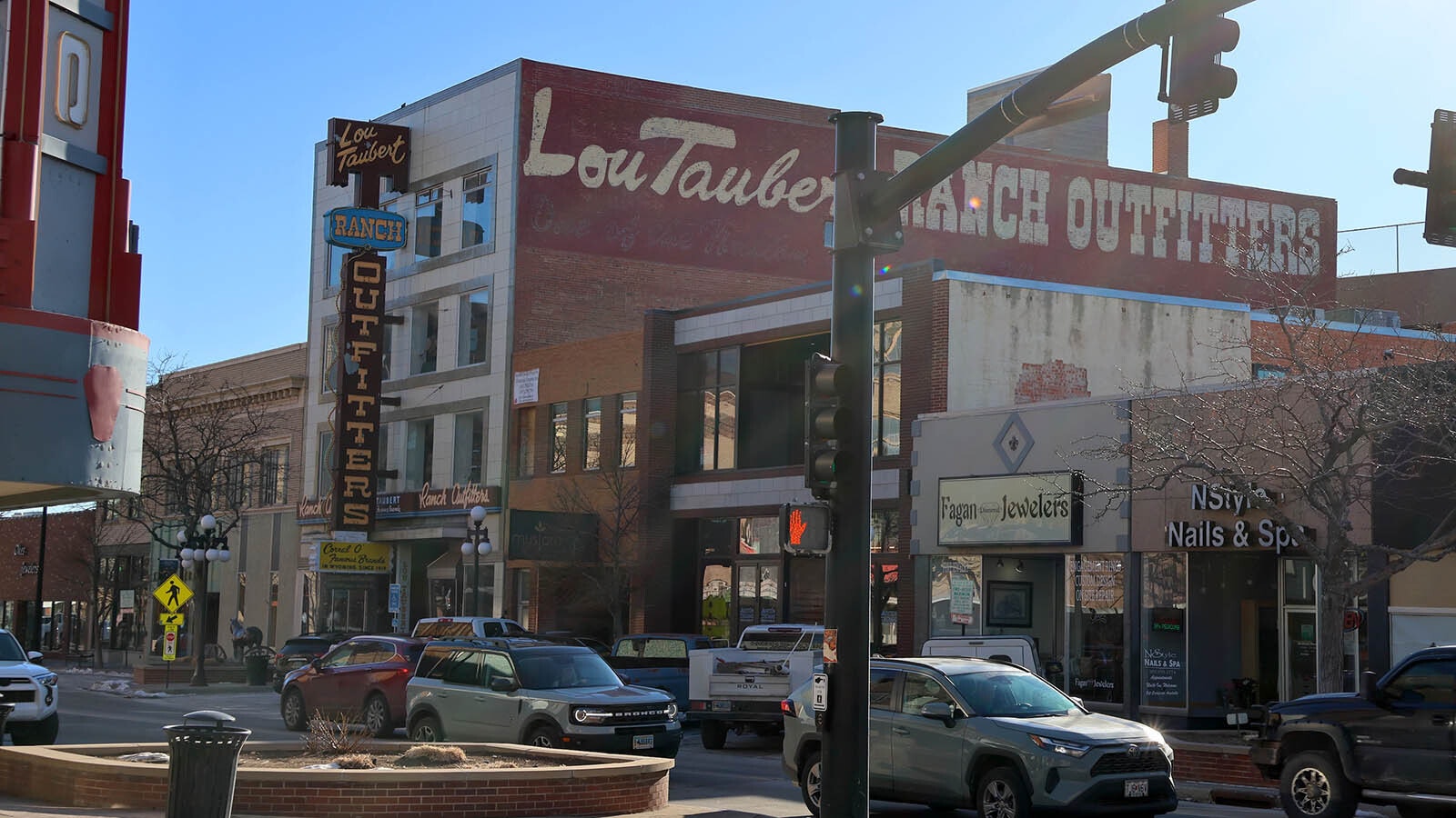 The Lou Taubert sign is a familiar historic sight in downtown Casper, Wyoming. It is currently in need of repairs which will cost $52,000.