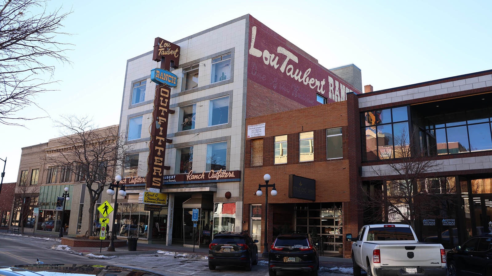 The Lou Taubert sign is a familiar historic sight in downtown Casper, Wyoming. It is currently in need of repairs which will cost $52,000.