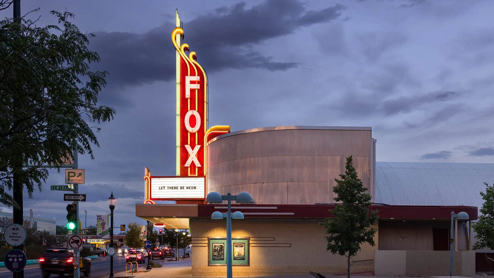 The DaVinci Sign Systems restored the historic Fox Theatre sign in Boulder, Colorado, and hope to do the same for the Lou Taubert sign in Casper, Wyoming.