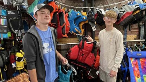 Lucas Goodeill and Skyler Tomlinson