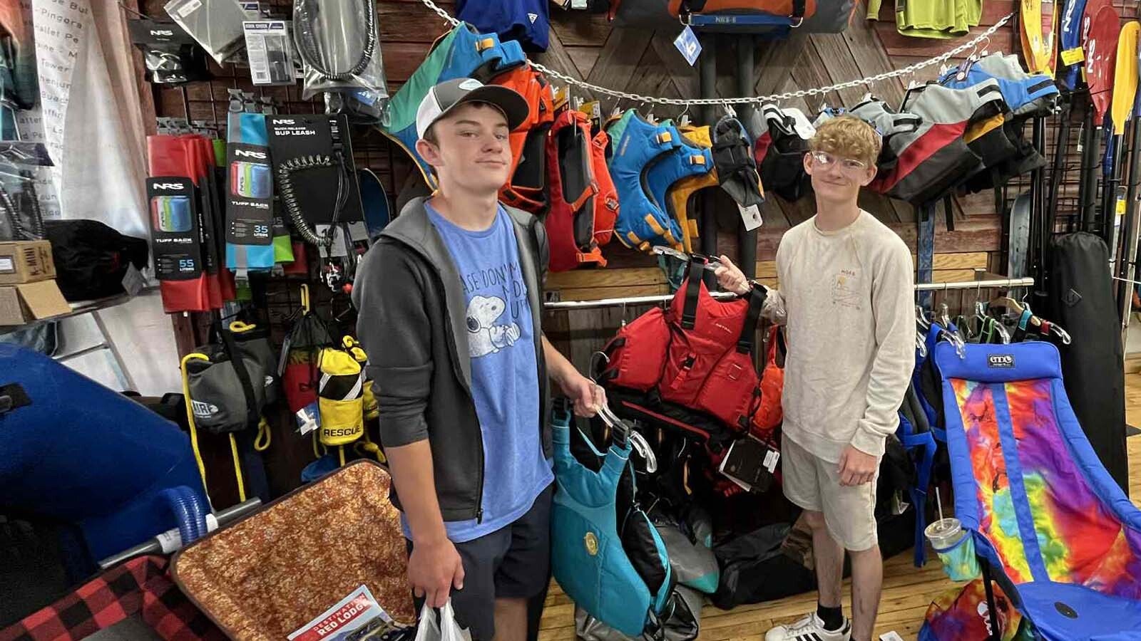 Lucas Goodeill and Skyler Tomlinson 7 7 25