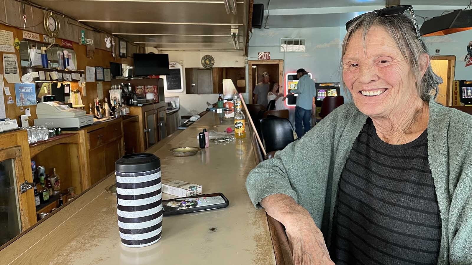 Jane Loe has a deep connection to Shoshoni and the Lucky 5 Lounge.