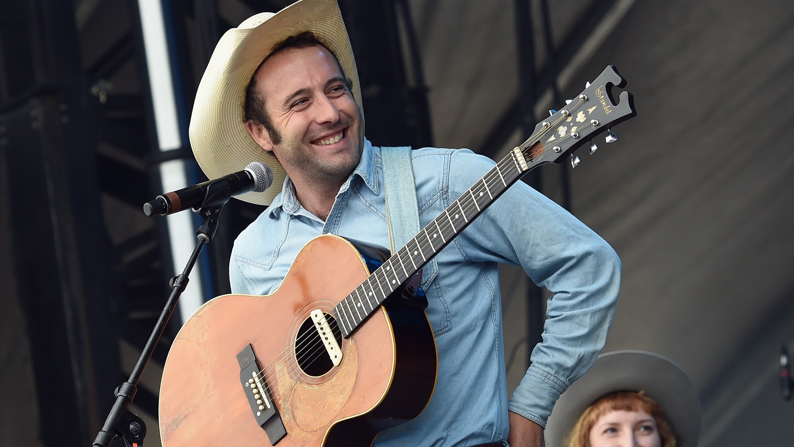 Luke Bell performs at Tree Town Music Festival on May 27, 2017, in Heritage Park, Forest City, Iowa.