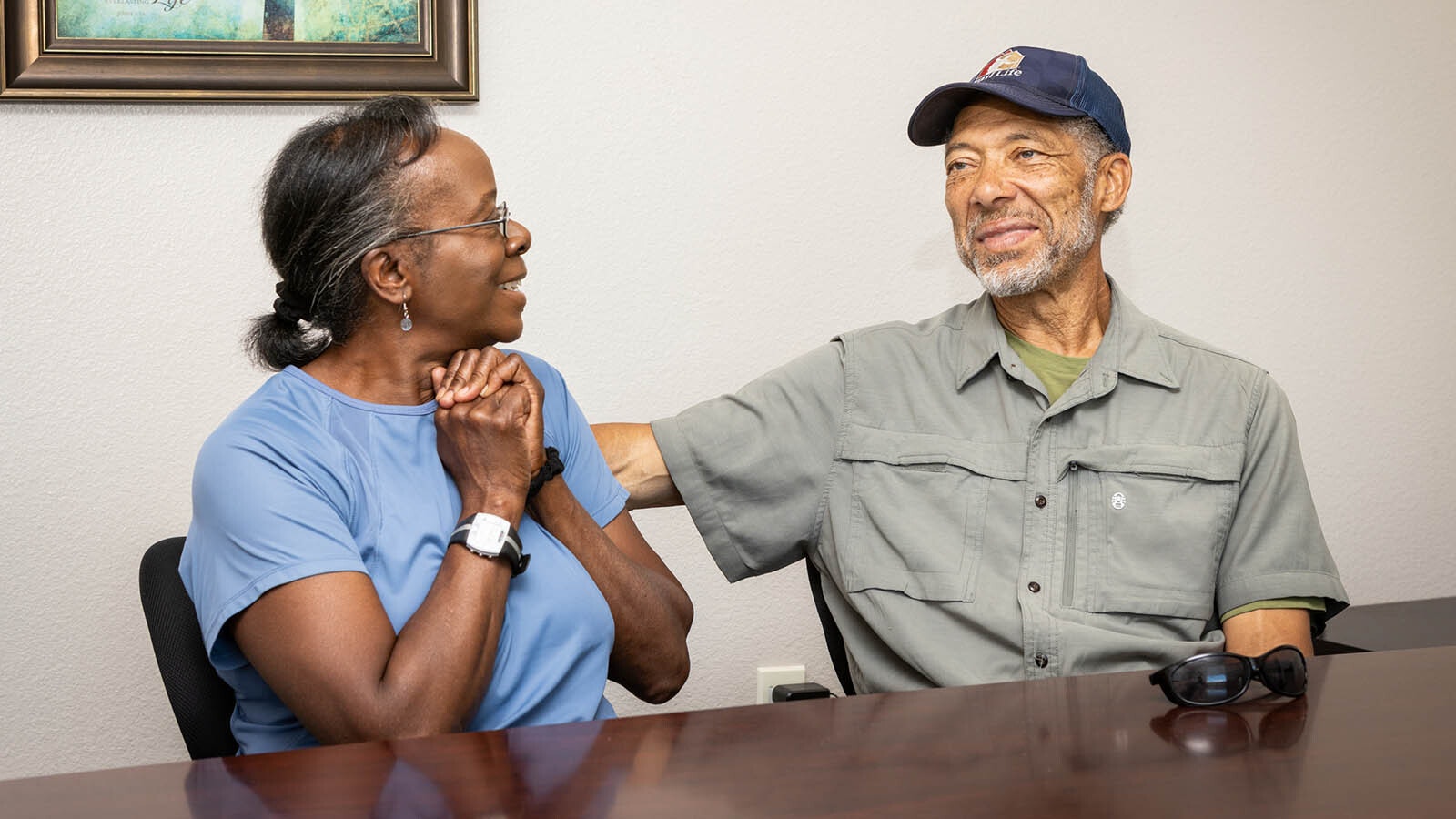 Lynn and Tom Hutchings hope to find the Good Samaritan who saved Tom's life after cardiac arrest caused him to crash while driving on Interstate 25 and crashed. Someone pulled him out of the wreckage and performed life-saving measures on him.