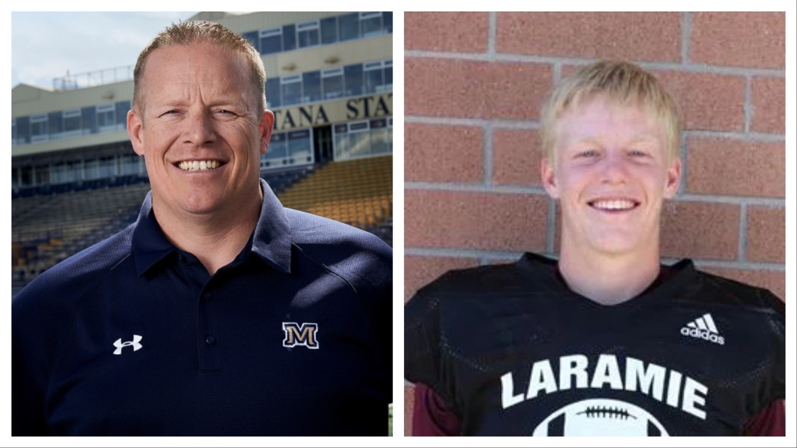 Montana State University sophomore defensive end — and coach’s kid — Jake Vigen, formerly of Laramie, now living and playing in Bozeman.