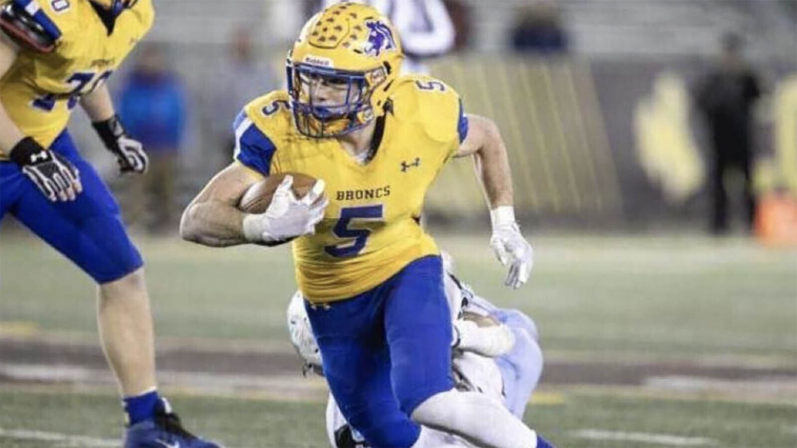 Colson Coon was a standout for the Sheridan High School football team, and now plays for undefeated Montana State University.