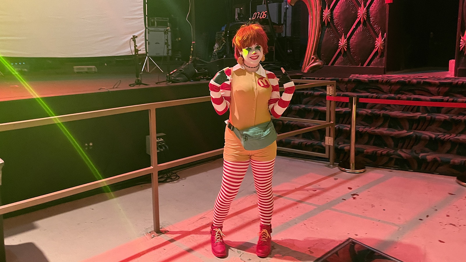 Mac Sabbath fan Lola Ringrose really went all-out for the band’s concert Wednesday at the The Lincoln theatre in Cheyenne.