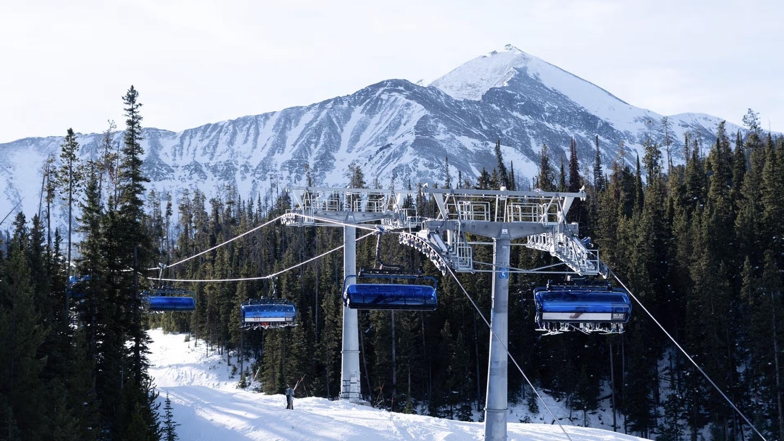 Uphill travel and ambitions continue to expand at Montana’s Big Sky Resort, where the new Lone Peak Tram and Powder Seeker Six Pack try to thin crowds by quickly dispersing skiers around the resort.