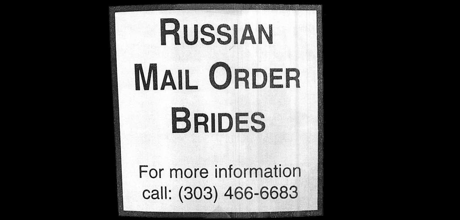 Mail-order brides were a thing for decades in Wyoming. This ad was published in the Oct. 21, 1998, issue of the Cody Enterprise.