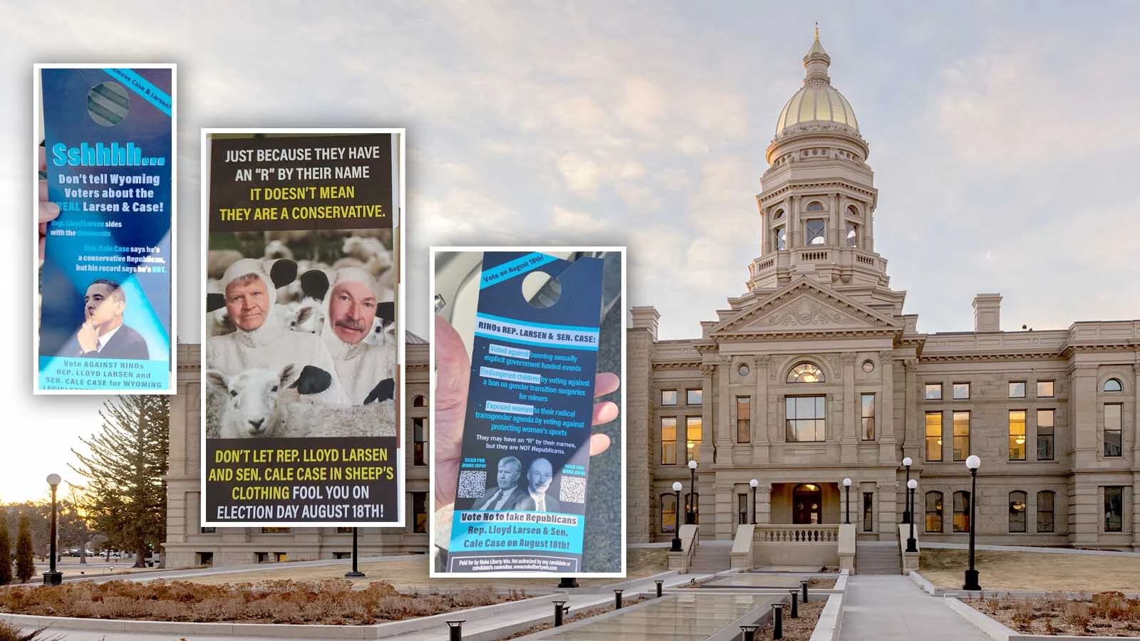 It’s campaign flier season, which means Wyoming voters are being inundated with attack fliers about political candidates. One flier targeting Lander incumbents claim they “endangered children” and “exposed women to their radical transgender agenda."