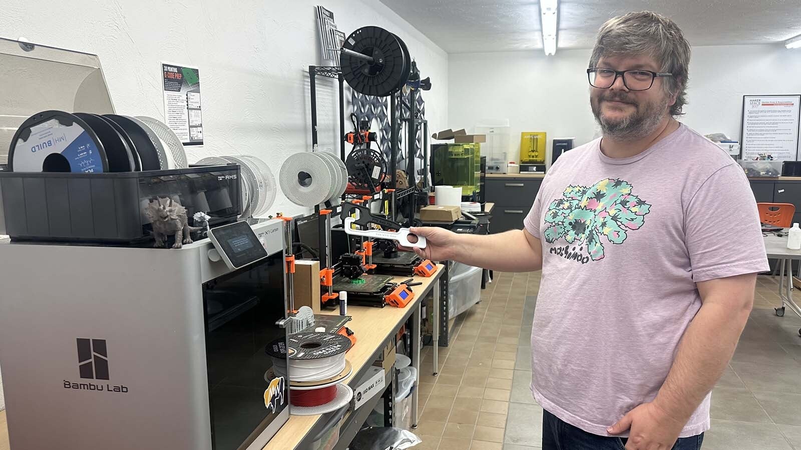 David Maulik has helped a local piano tuner create a new tool for his trade that is causing a stir in the piano tuning industry. It are projects like these that Maulik gets excited about and launch new businesses.