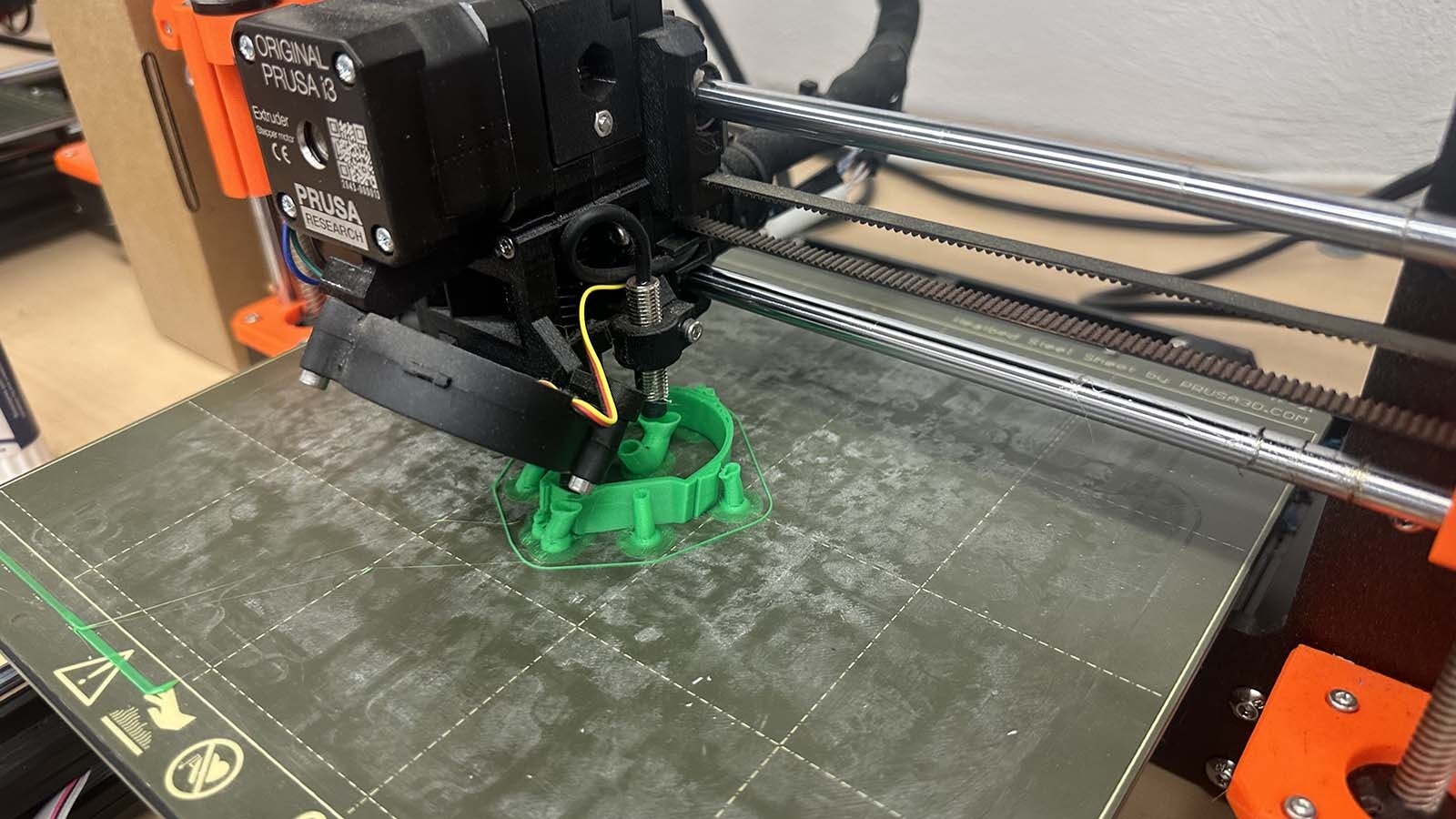 Riverton's Maker Space 307 began with a 3D printing machine and has expanded over the years to include other technology including laser cutters and vacuum formers.