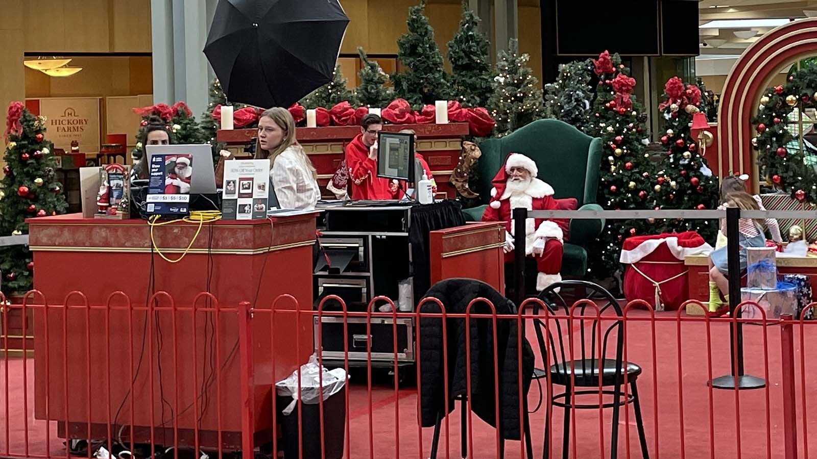 Matthew Allwine is a 67-year-old former Marine and long-haul trucker with a soft heart for kids and soft, and perfecrt belly and luxurious white beard to be Santa. He's in his first season as a Wyoming mall Santa in Casper.