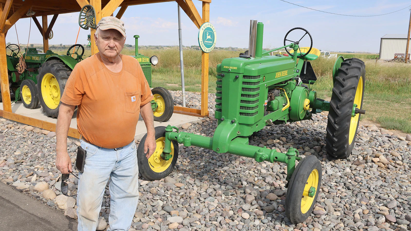Pete Smet has had a fascination with John Deere tractors since his youth on a Wisconsin farm.