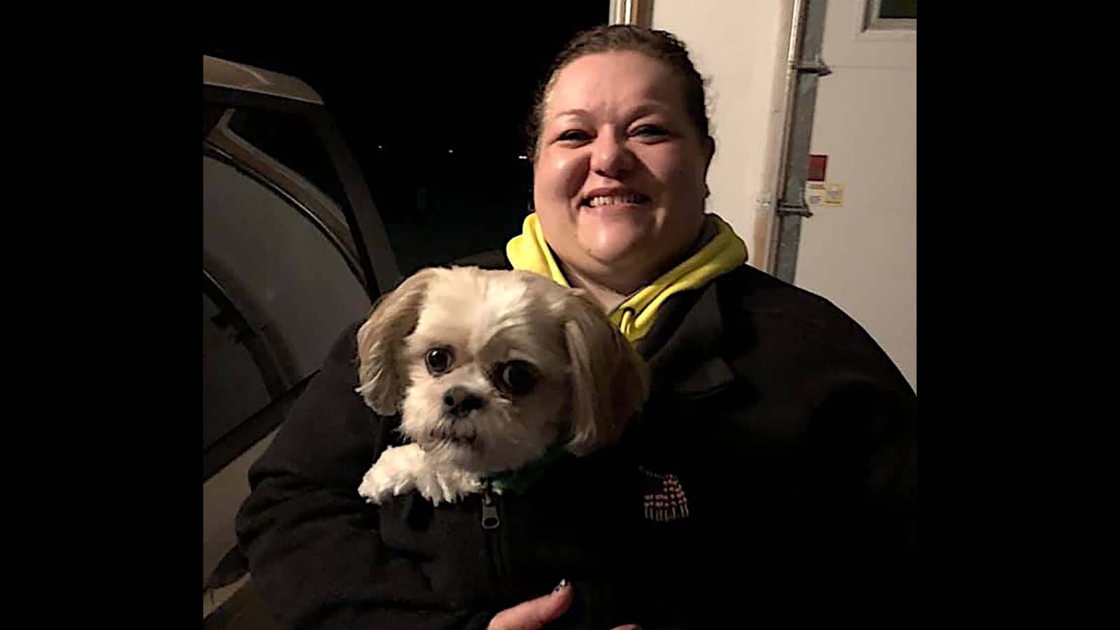 Mandie Asay has two pet dogs that love her unconditionally.