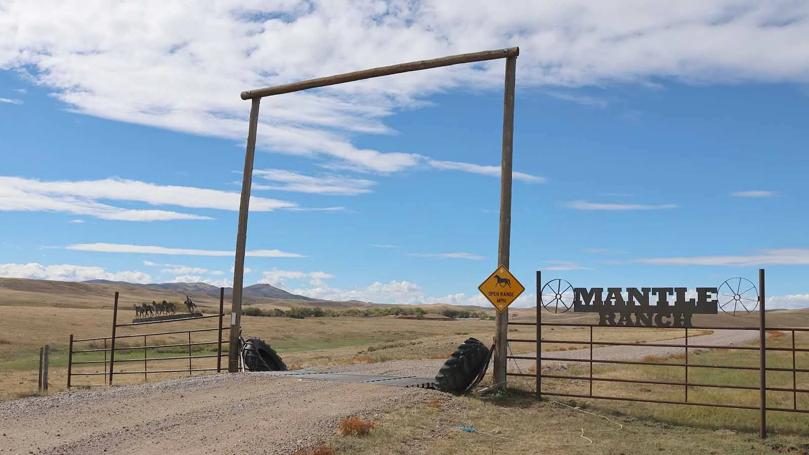 The Mantle Ranch is located southwest of Wheatland and has 800-deeded acres and additional lease property. 