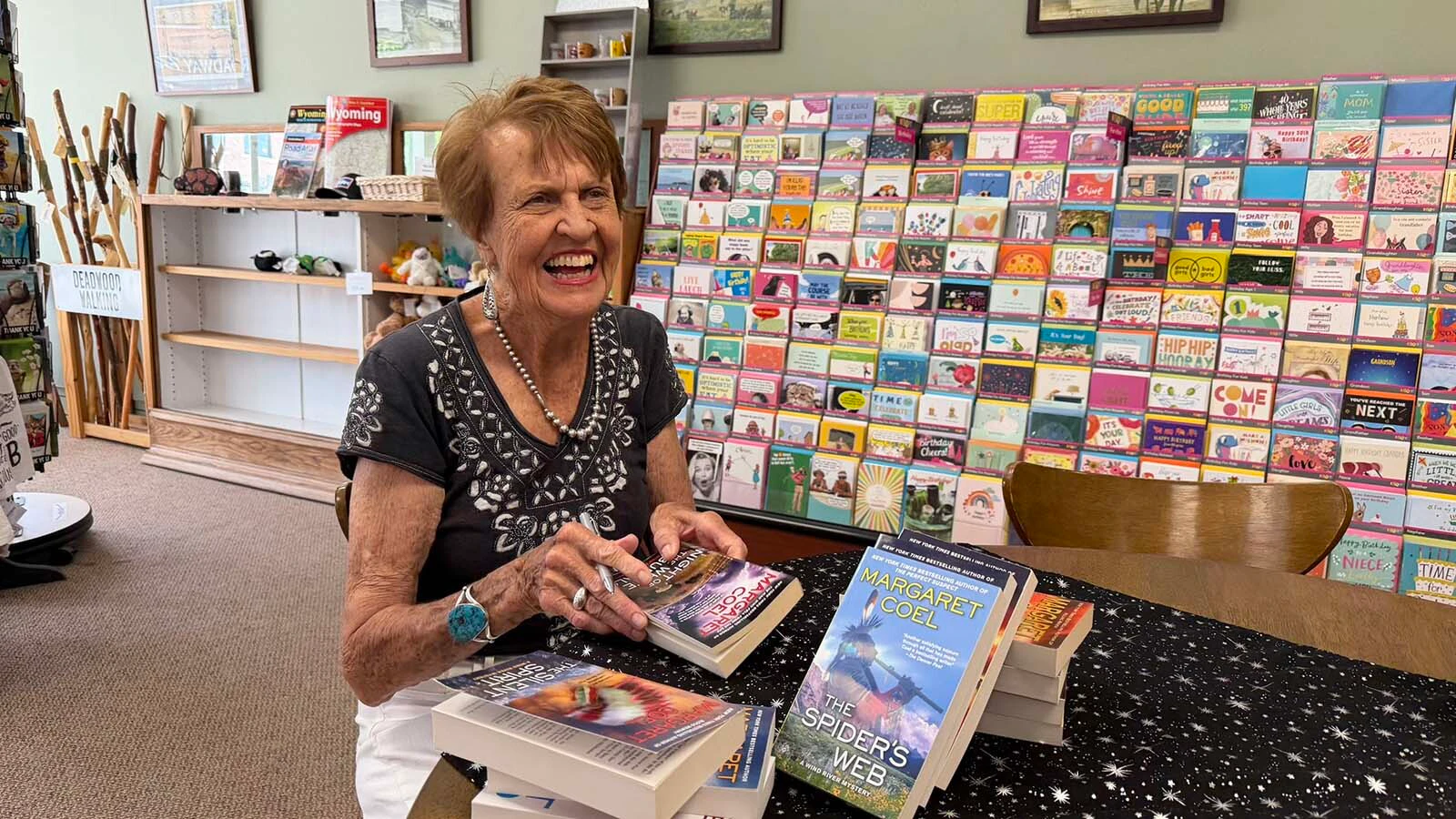 Margaret Coel was a curious journalist who wanted to know why so many things in Boulder were named "Left Hand." Her research led to a history book about the Arapaho Left Hand and nearly two decades later, she began writing murder mysteries set on the Wind River Indian Reservations that have hit the New York Times Best Seller list several times.