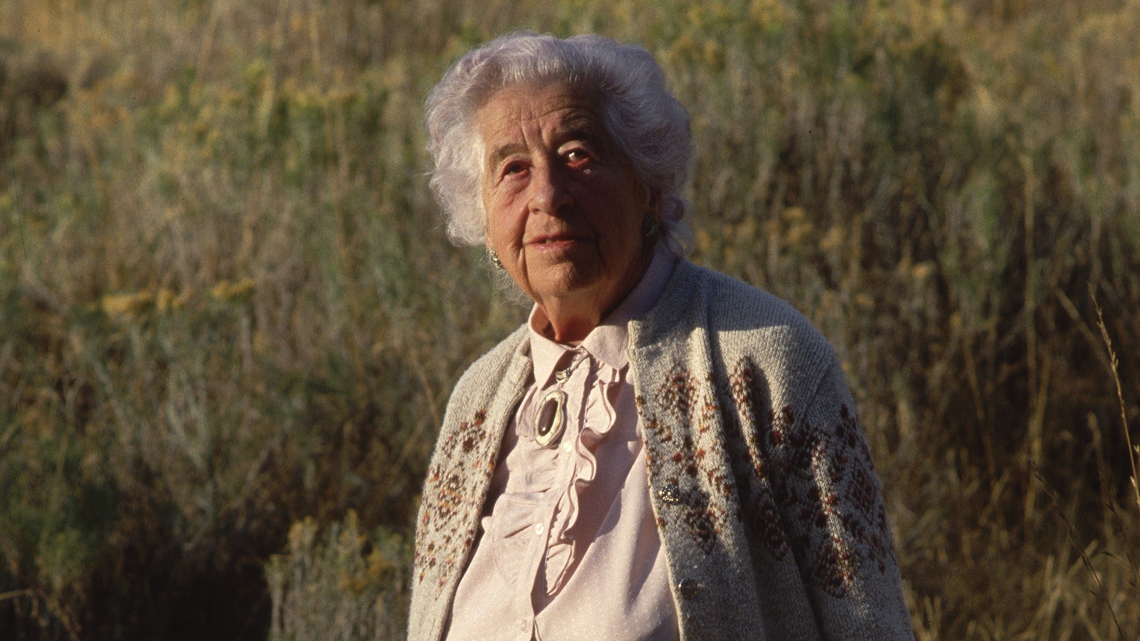 Portrait of wildlands advocate Margaret Murie.