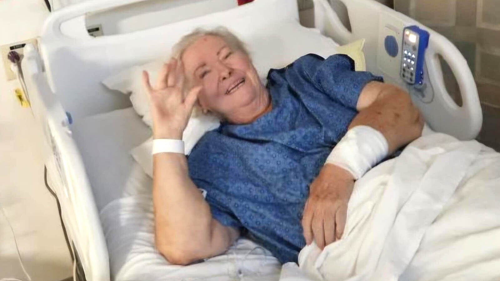 Martha James, 76, recovers at UCHealth Pouder Valley Hospital in Fort Collins, Colorado, after she was found by police after being missing for three days.
