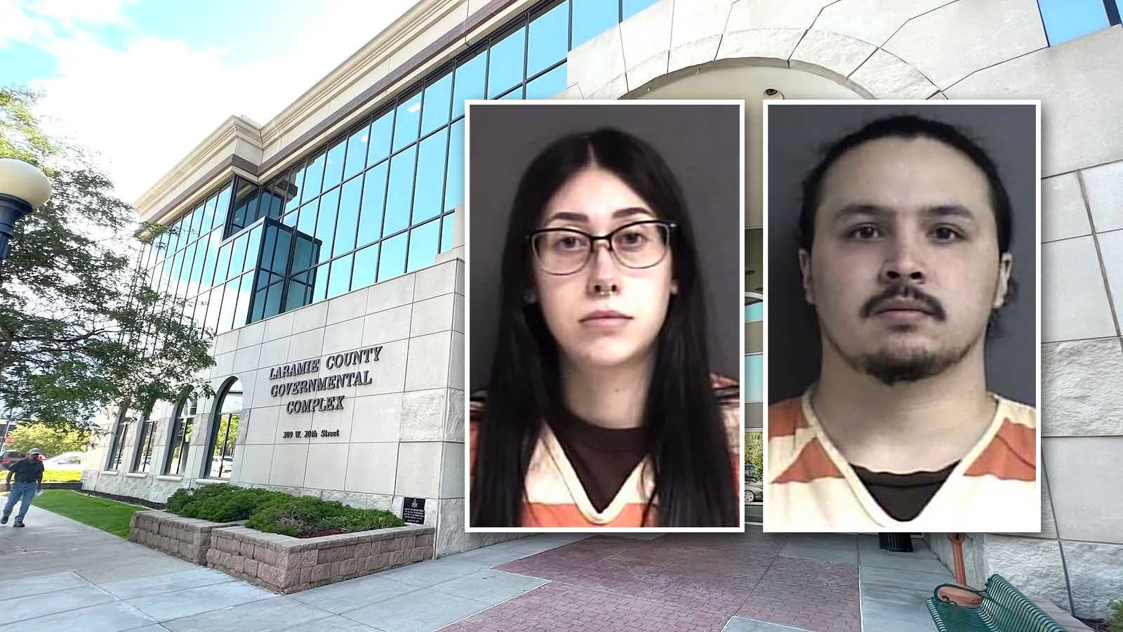 Juliette Martinez, left, and Joseph Hanson