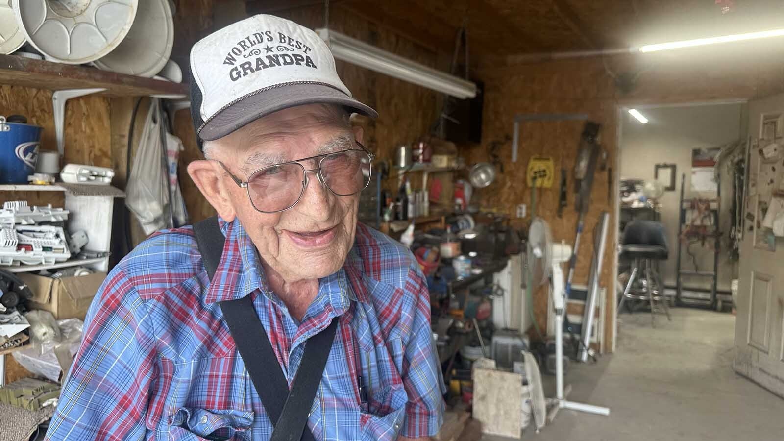 87-year-old Martin Andreen enjoys tinkering in his workshop and plans to continue working the rest of his life. Repairing appliances gives him something to look forward to each day and he will spend days on a challenging project, determined to discover why an appliance has quit.