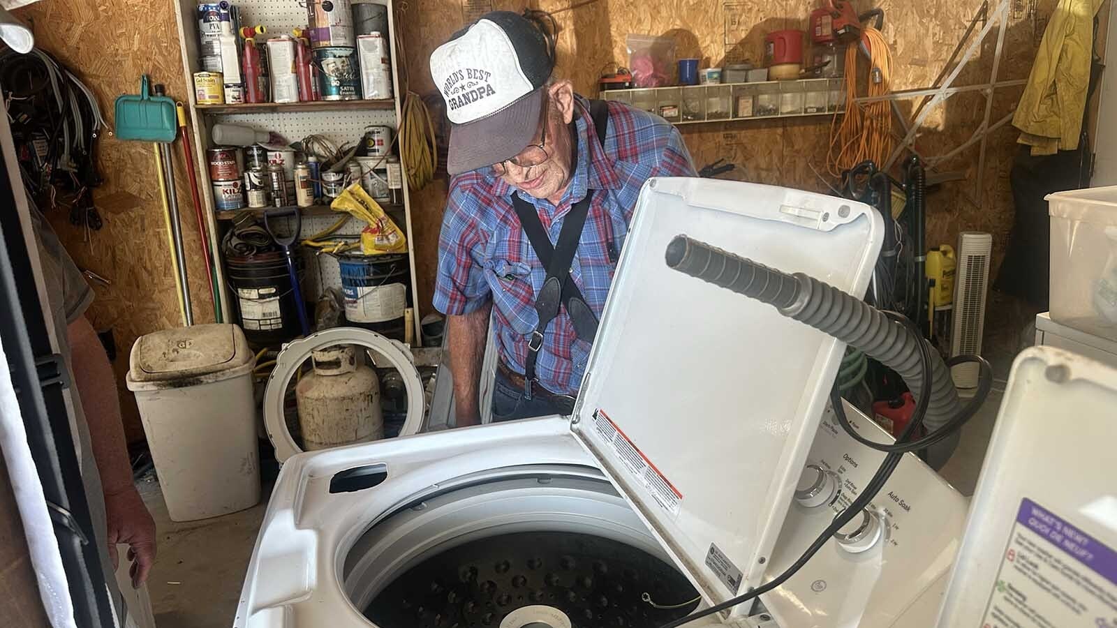 87-year-old Martin Andreen enjoys tinkering in his workshop and plans to continue working the rest of his life. Repairing appliances gives him something to look forward to each day and he will spend days on a challenging project, determined to discover why an appliance has quit.