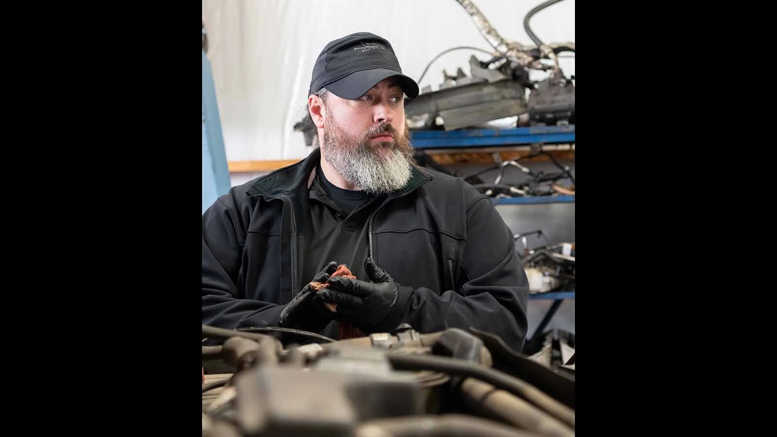 Matt Geouge is building a device that blocks vehicles from spying on their drivers because in 2018, his fiancée insisted grey Toyota Tacomas were following her.