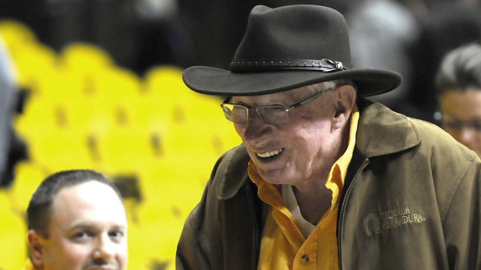 Maury Brown was a fixture cheering for the Cowboys at University of Wyoming basketball games.