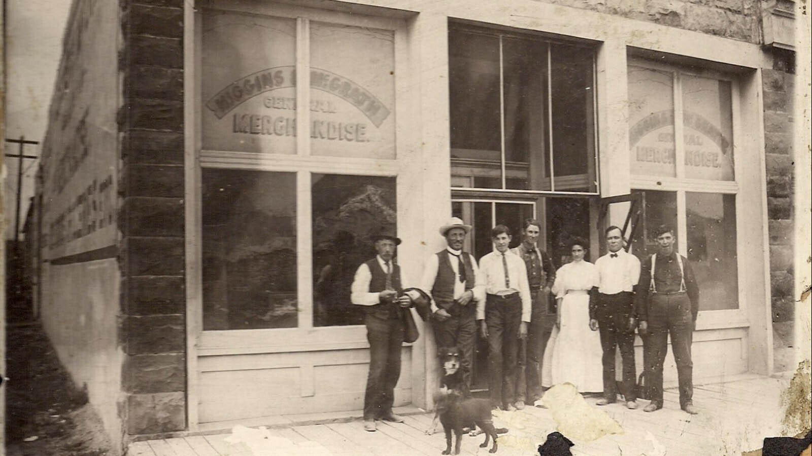 The Higgins McGrath General Merchandise Store was a important business that helped build Thermopolis in its early days.
