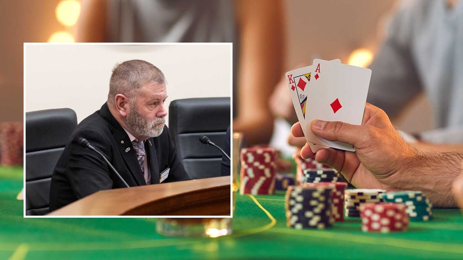 Wyoming legislators on Thursday, including state Sen. Troy McKeown, R-Gillette, debated how to prosecute gambling houses and dealers who operate under the regulatory table — without jailing “grandma and her friends" for friendly poker games.