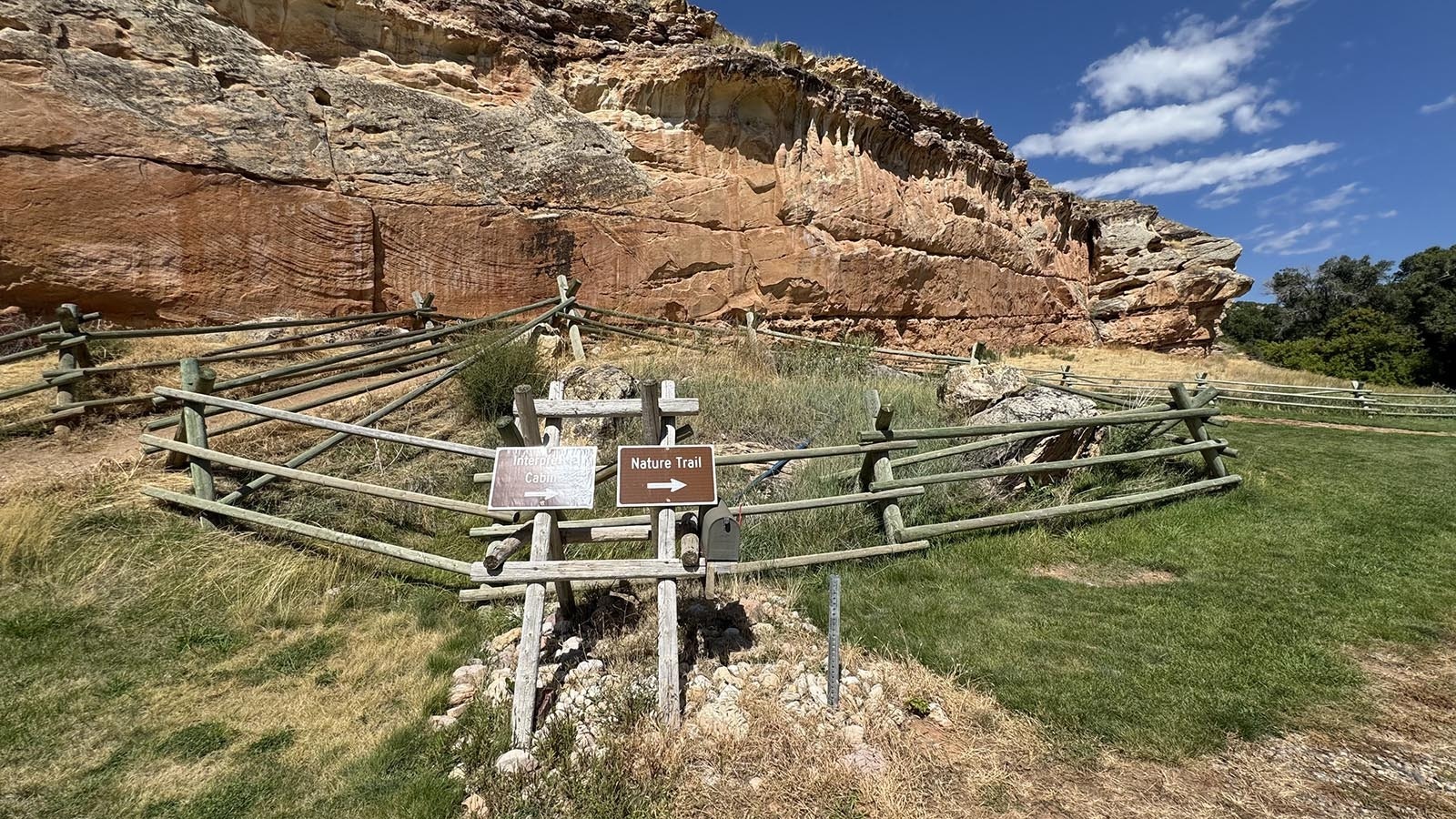 Medicine Lodge Archaeological Site nature trail leads through the park and is an opportunity for wildlife viewing.