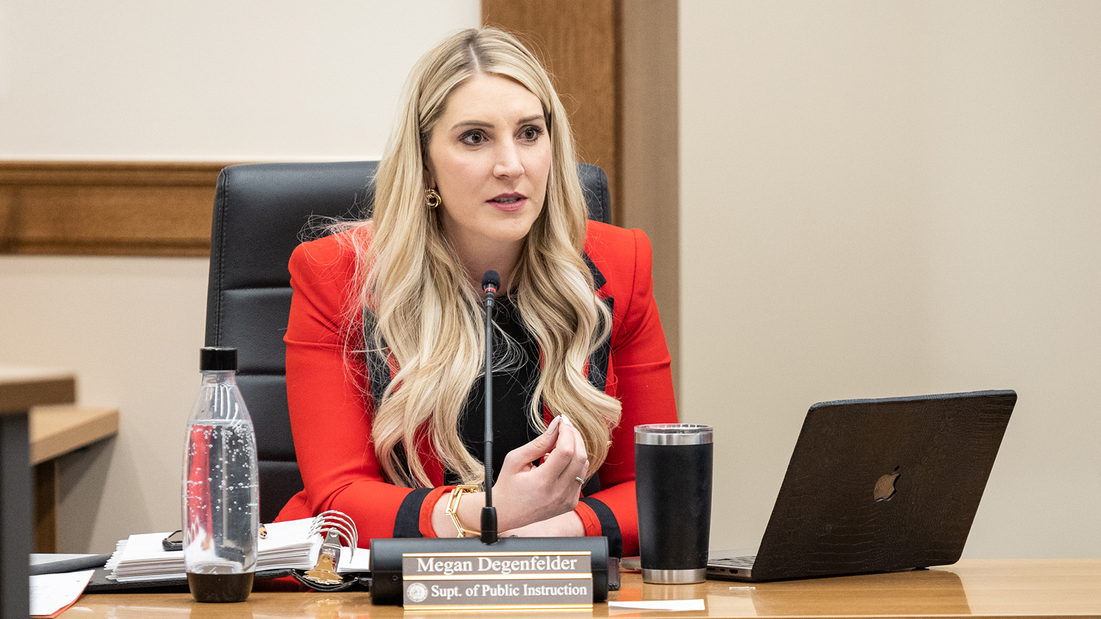 Wyoming Superintendent of Public Instruction Megan Degenfelder.