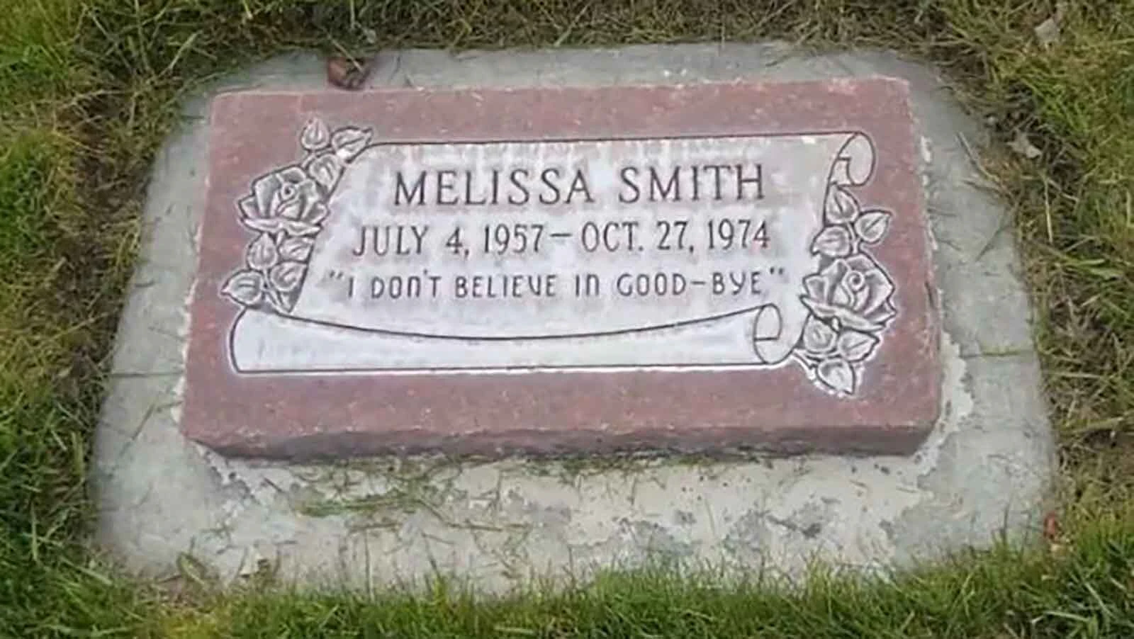 Melissa Smith grave