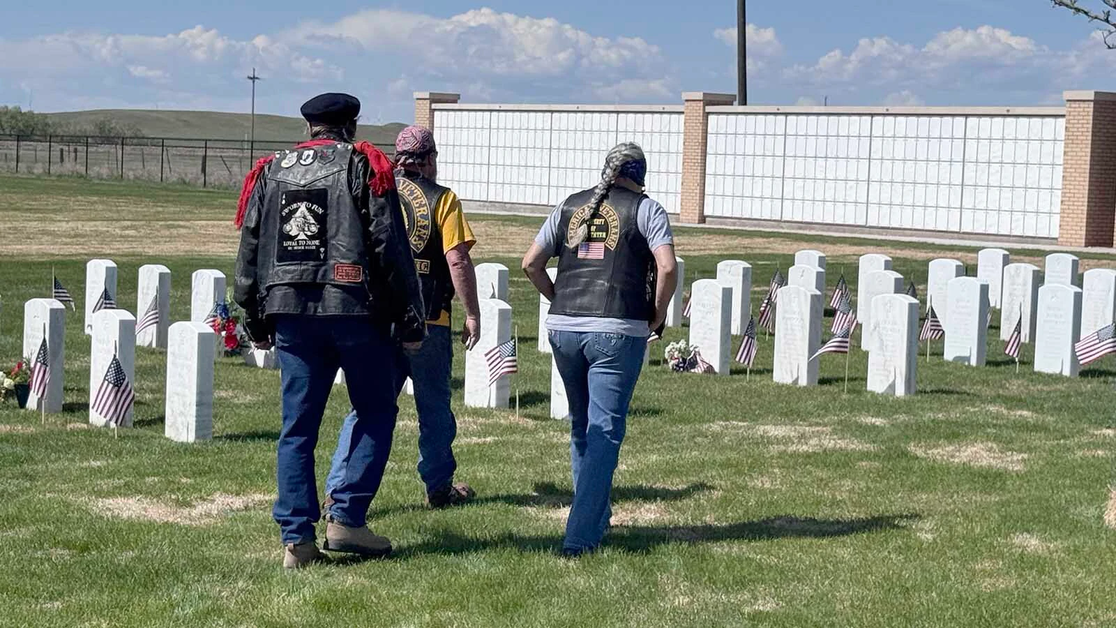 At the Cheyenne National Cemetery on Memorial Day, May 25, 2026.