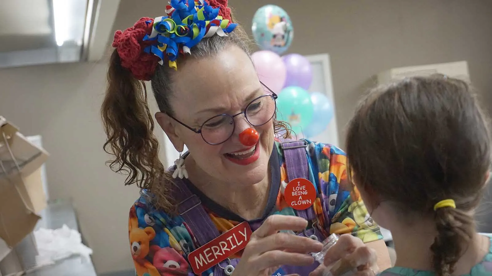 Whether she’s calming a group of rambunctious 3-year-olds or coaxing a smile from a woman who’s 102, Casper’s Merrily Johnston is an amazing performer. Recently honored as America's Clown of the Year, her celebrity in goes mostly unnoticed. She has a magic touch with kids eager to wear one of her face paintings.