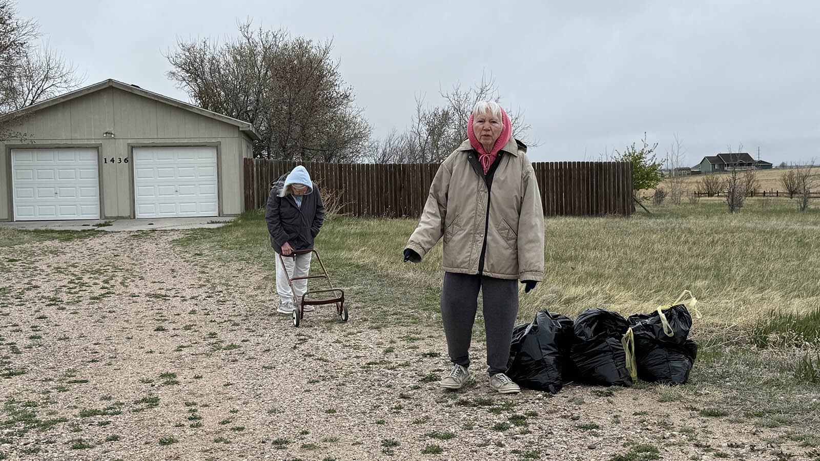 Two elderly ladies who were taking their trash to the curb of their home at 1436 Dayshia Drive, are upset about the noisy earthmoving equipment used to plow up the huge grasslands behind their neighborhood.  Social media giant Meta, which operates social networking site Facebook, has plans to build a massive enterprise data center behind their house.